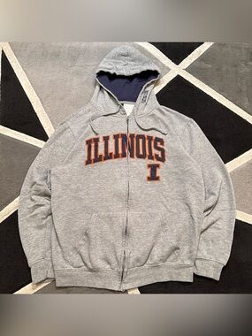 University of Illinois Fighting Illini Colosseum Full Zip Hoodie